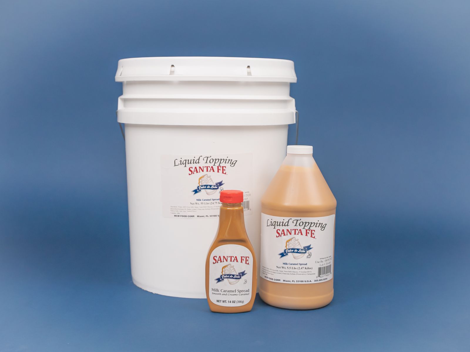 Liquid Topping – Santa FE, MCM Food, Caramel, Dulce de Leche, Miami Florida